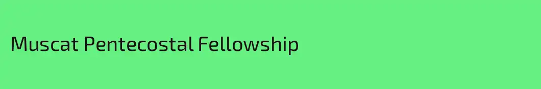 Muscat Pentecostal Fellowship